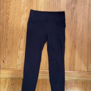 Athleta commuter leggings - just the navy blue